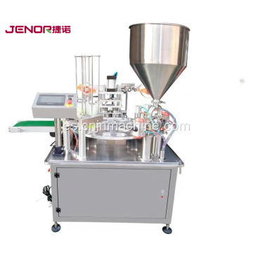 Máquina de llenado de cápsula automática para polvo y café molido